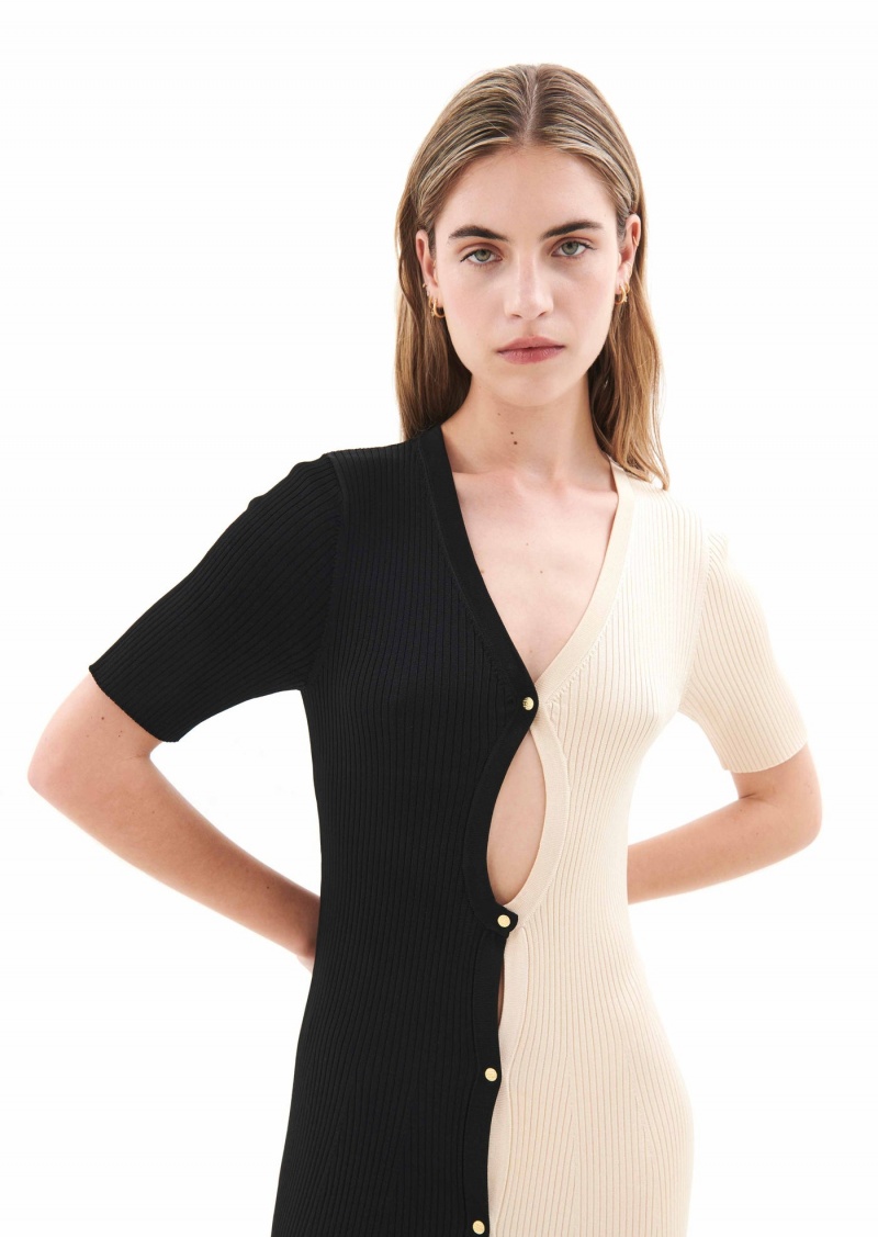 Multi P.E Nation High Line Knit Dress | SYGRLZX-64