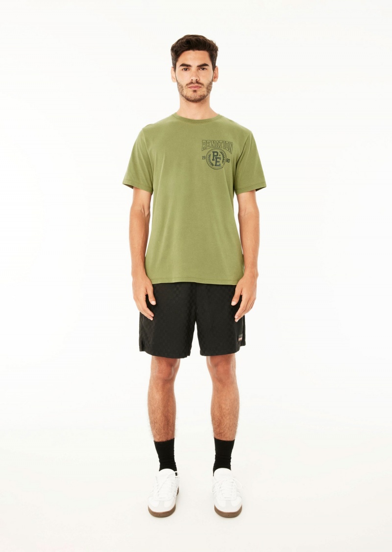 Olive P.E Nation Ace High Tee | SJALMCD-34