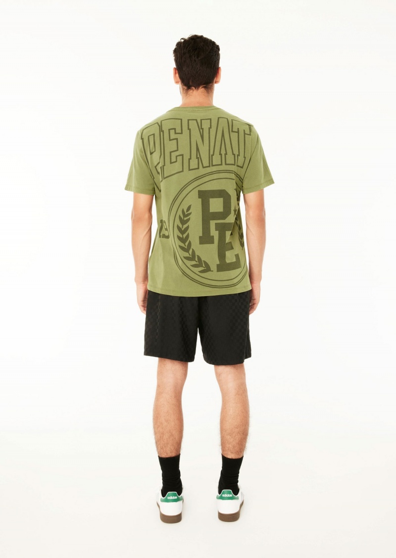 Olive P.E Nation Ace High Tee | SJALMCD-34