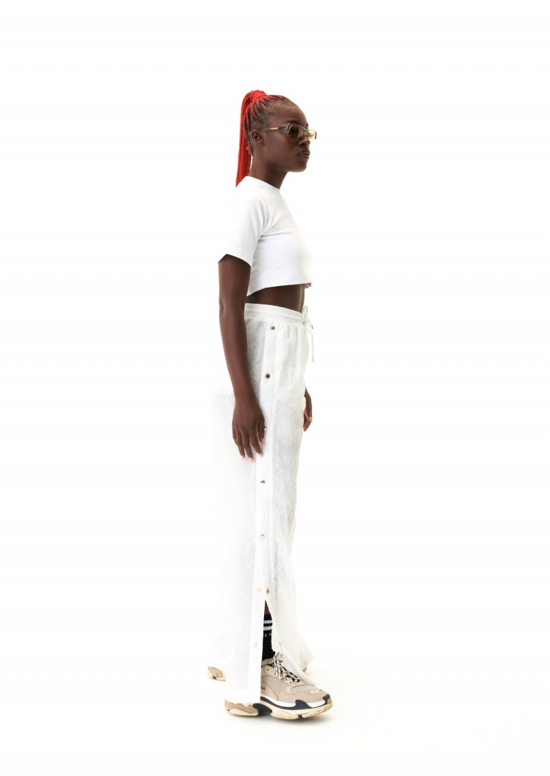 Optic White P.E Nation Volley Pant | GFBXTCQ-17