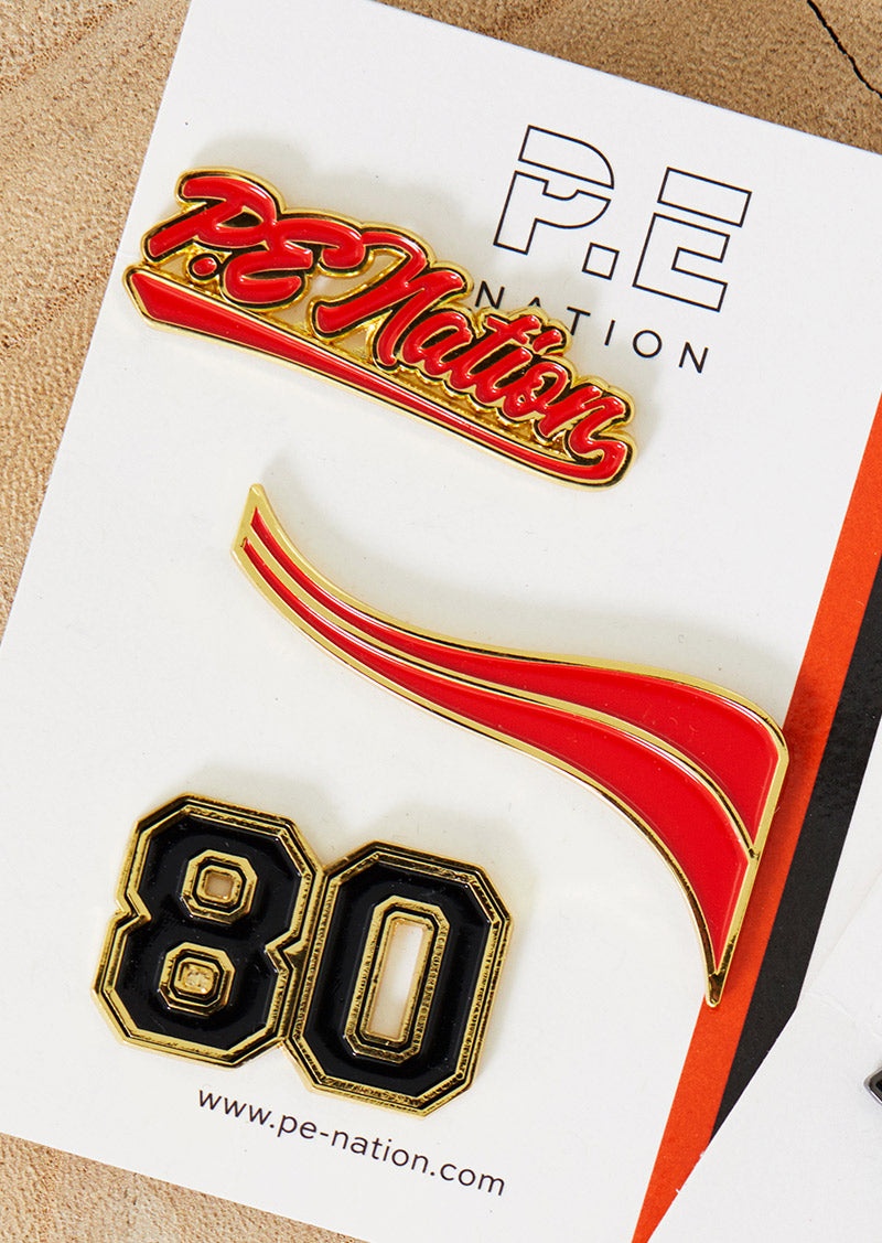 P.E Nation P.E Racing Badges | PEVJIOY-74