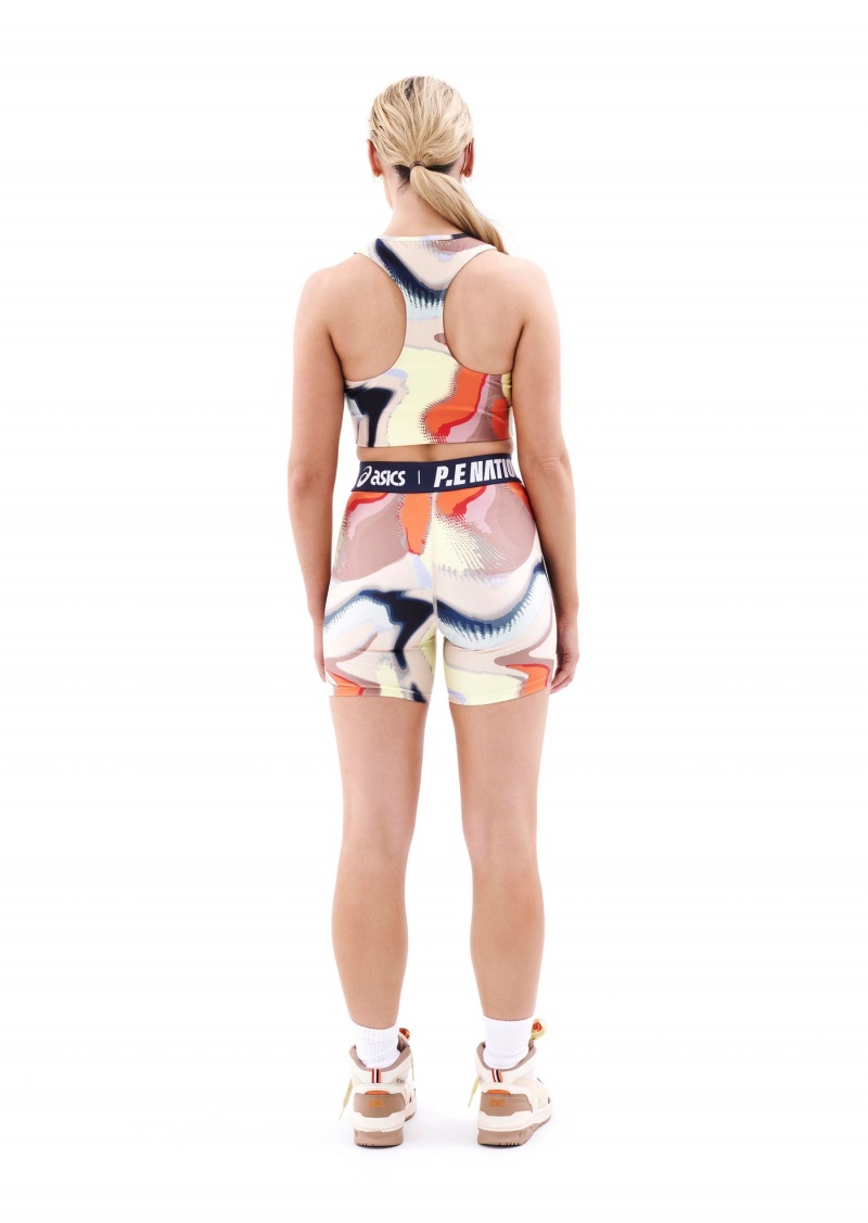 Print P.E Nation Kaizen Bike Short | BAZEKRS-23