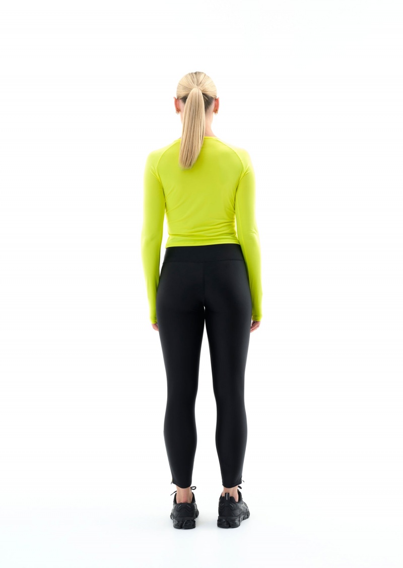 Safety Yellow P.E Nation Steady Run Legging | FCAHNEL-12