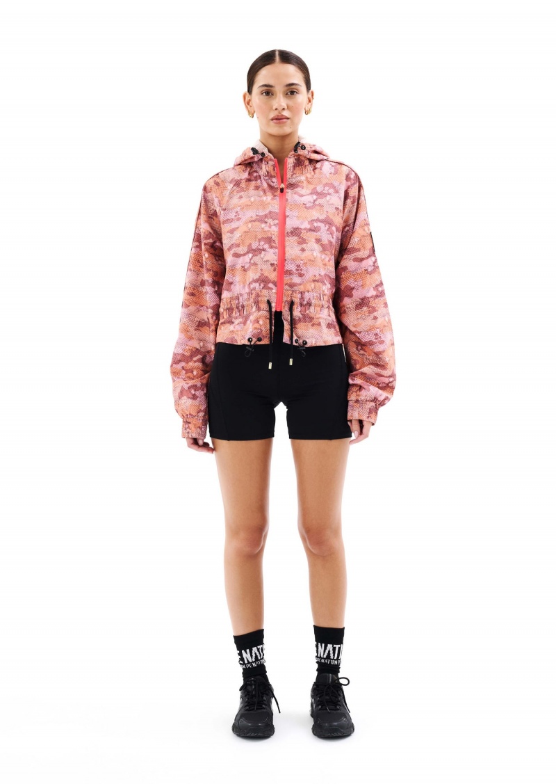 Snake Camo Print P.E Nation Cereus Jacket | FJKQDLO-98